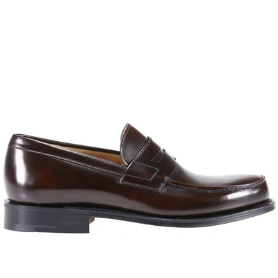 Shop Church's Loafers Shoes Men Churchs In Brown