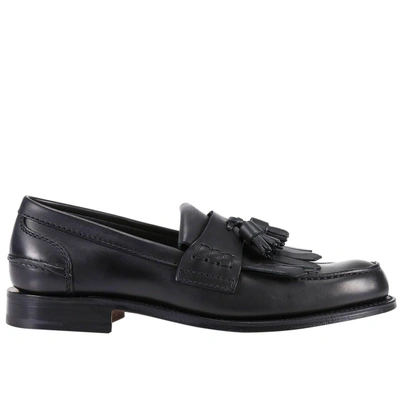 Shop Church's Loafers Shoes Men Churchs In Black