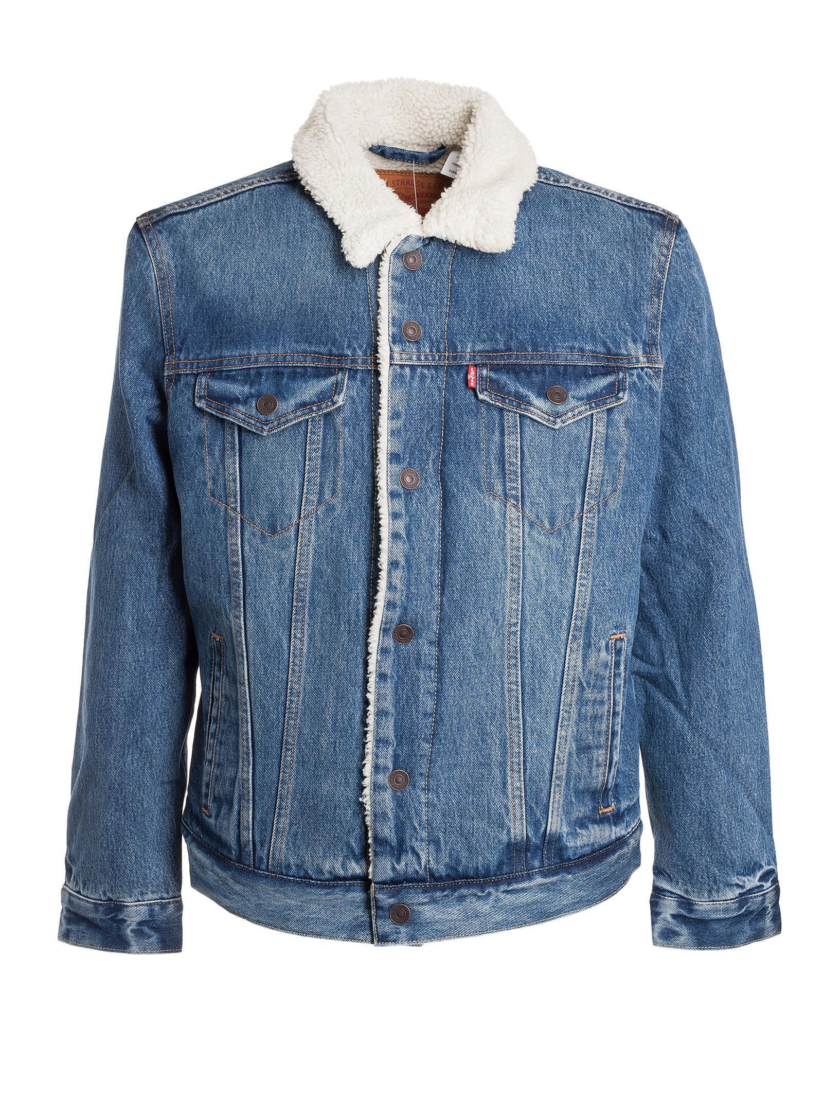 levi's type 3 sherpa trucker jacket needle park