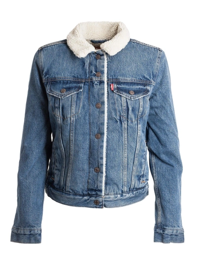 Shop Levi's Original Sherpa Trucker Jacket In Extremely Lovable