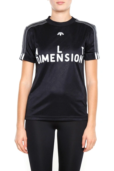 Shop Adidas Originals By Alexander Wang Aw T-shirt In Black Blacknero