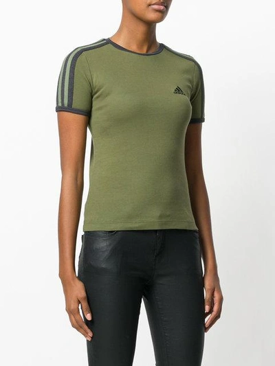 Shop Adidas Originals Adidas Yeezy Season 5 T-shirt In Green