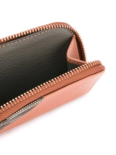 Shop K/a/r/t Panelled Zipped Wallet In Pink