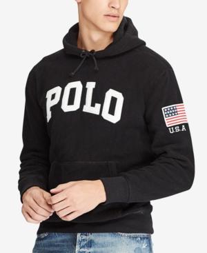 ralph lauren mens black hoodie
