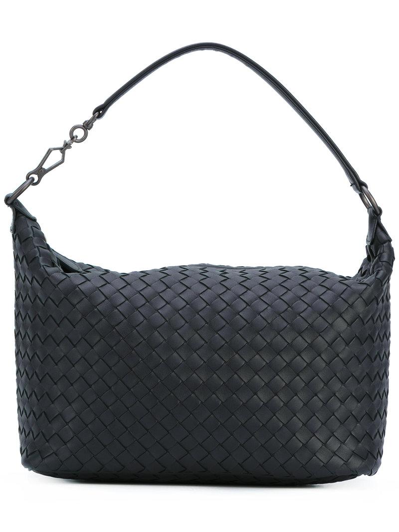 intrecciato nappa shoulder bag