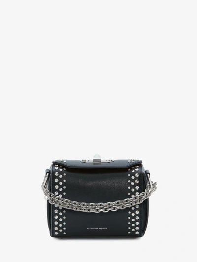 Shop Alexander Mcqueen Box Bag 16 In Black