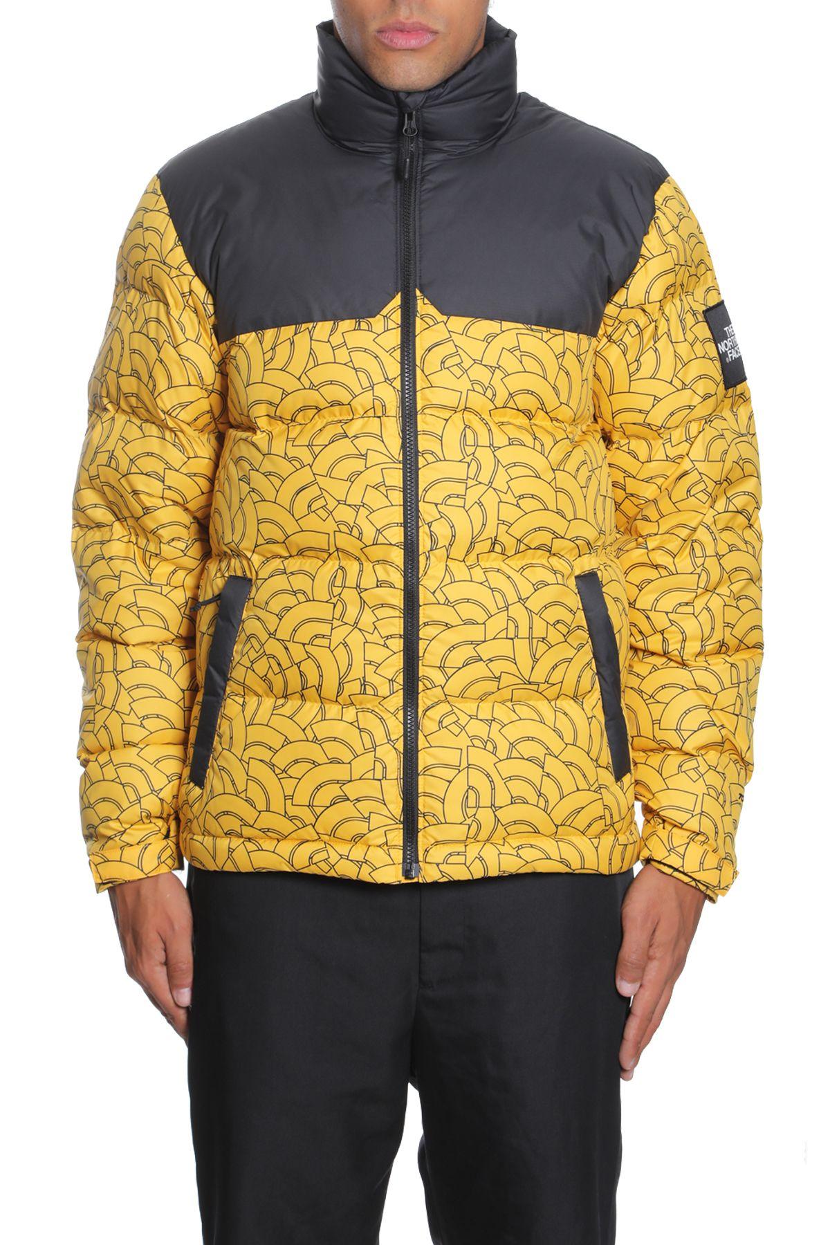 the north face nuptse 1992 yellow