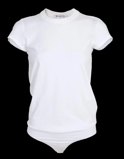 Shop Alexander Wang T High Twist Bodysuit In White