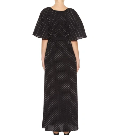 Shop Marysia Fil Coupé Cotton Dress In Black