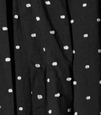 Shop Marysia Fil Coupé Cotton Dress In Black