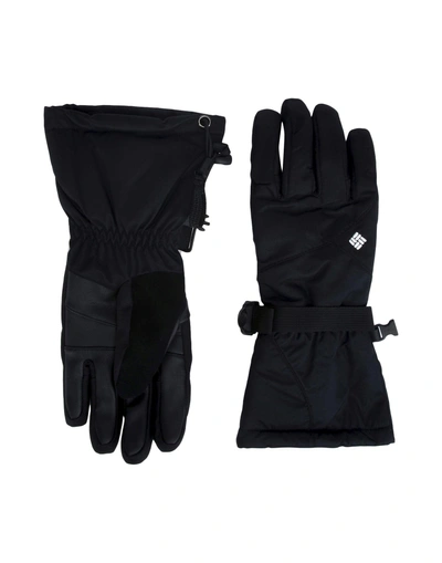 Shop Columbia Gloves In Black