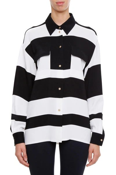 Shop Lanvin Shirt In Blacknero