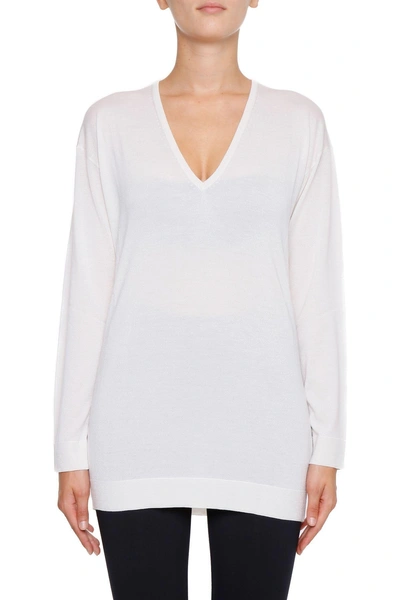 Shop Tom Ford Pullover In Chalkbianco