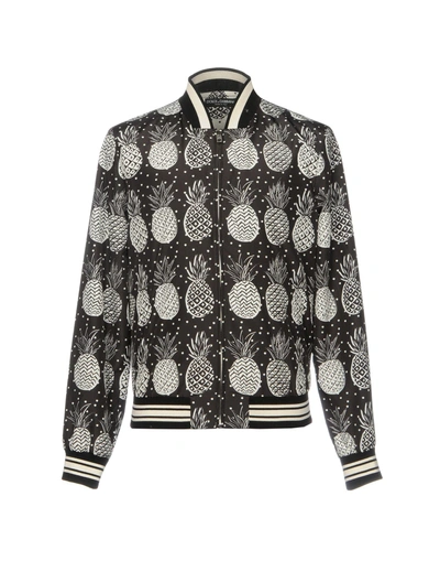 Shop Dolce & Gabbana Man Jacket Black Size 34 Polyester