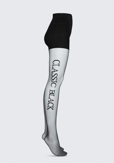 Shop Alexander Wang "classic Black" Tights