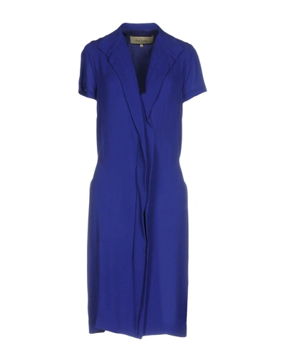 Shop Paul Smith Knee-length Dress In Bright Blue