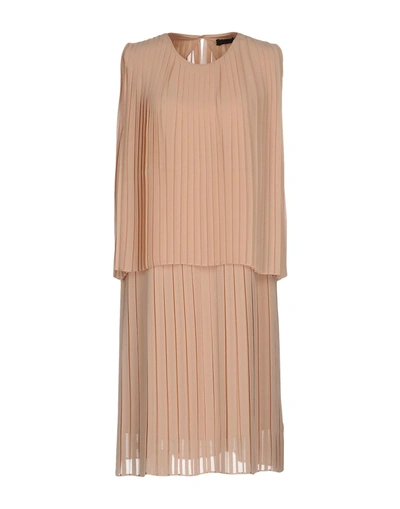 Shop Alessandro Dell'acqua Knee-length Dress In Pale Pink