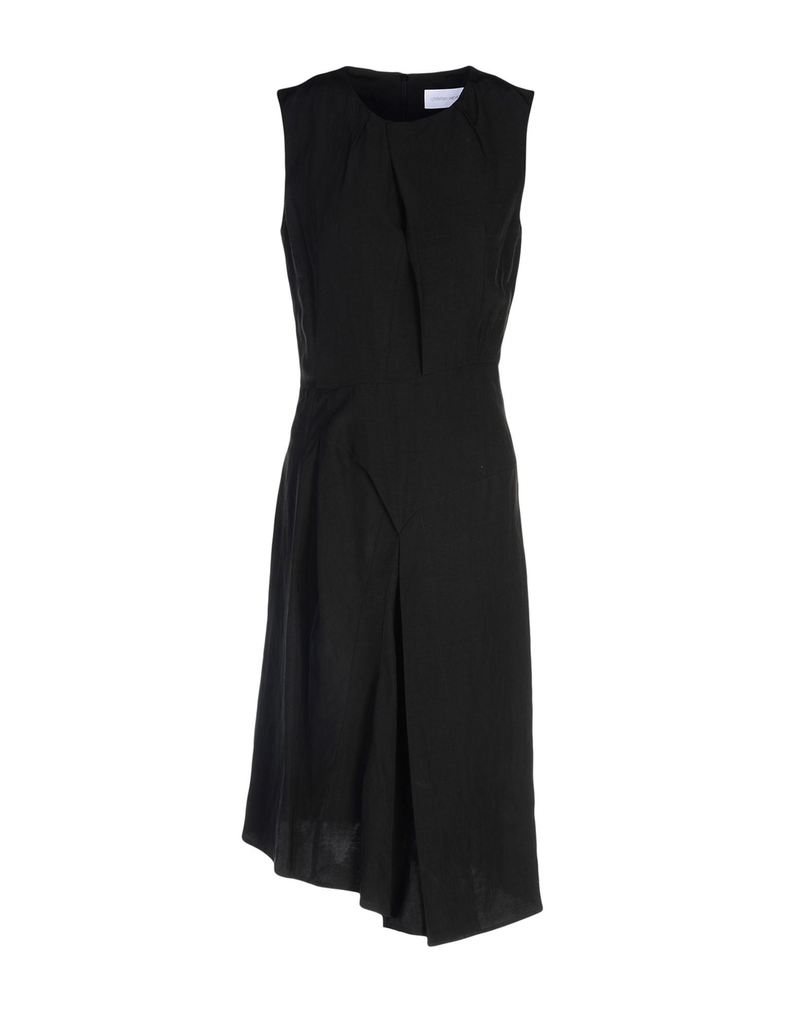 Christian Wijnants Knee-length Dress In Black | ModeSens