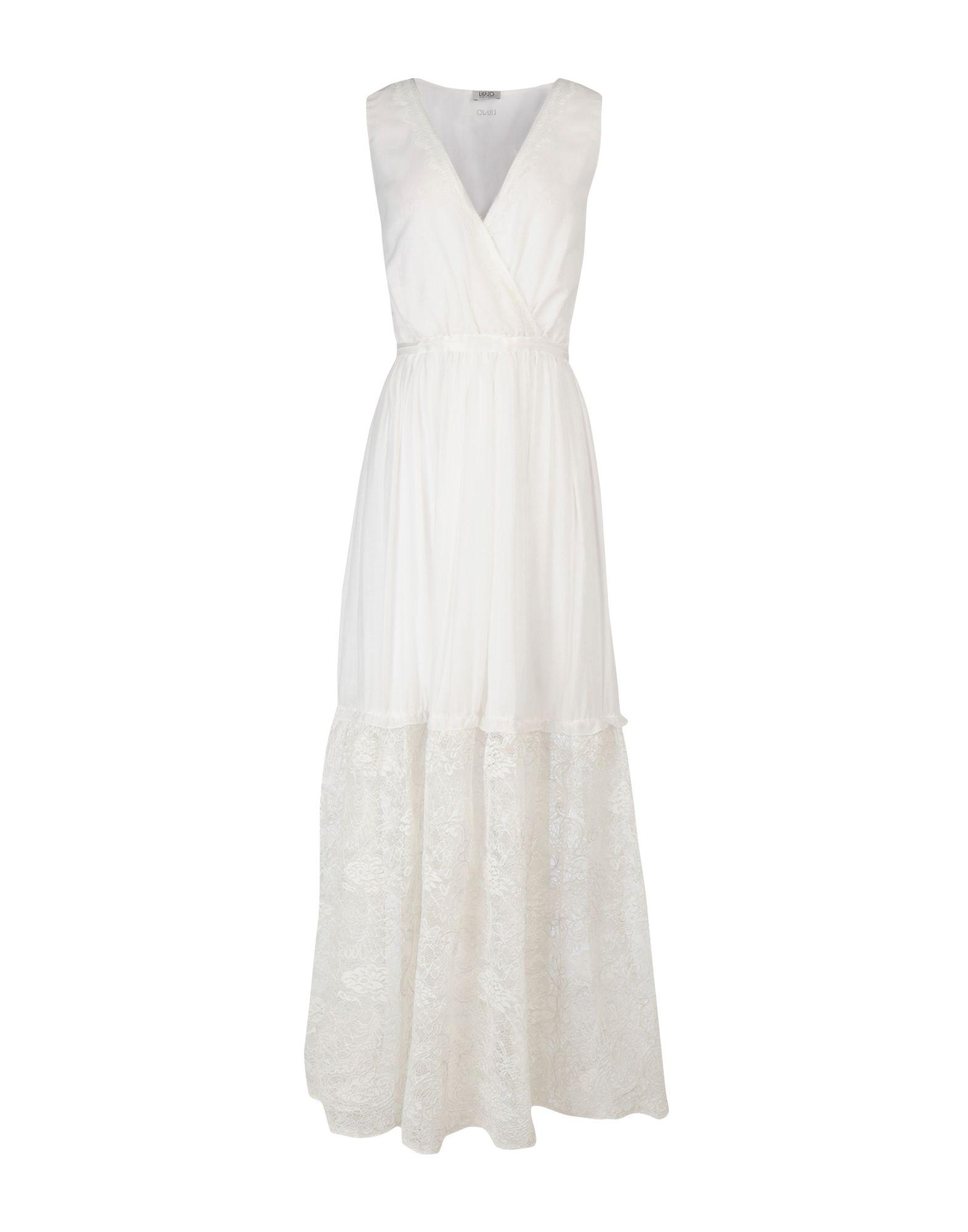 Liu •jo Long Dresses In White | ModeSens