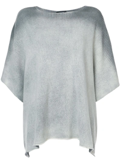 Shop Avant Toi Knitted Ribbed Blouse