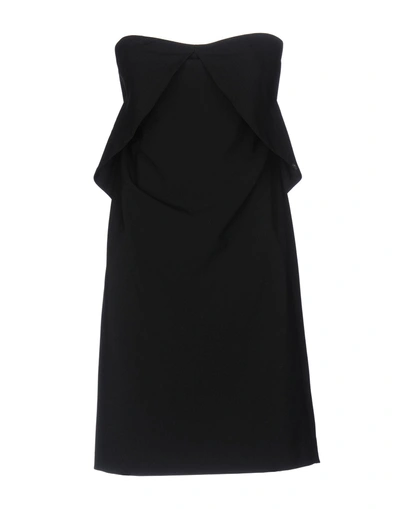 Shop Liu •jo Short Dress In Black