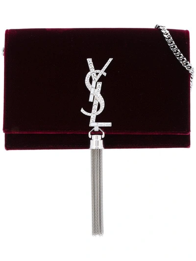 Shop Saint Laurent Kate Monogram Chain Bag