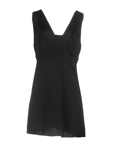 Shop Liu •jo Short Dresses In Black