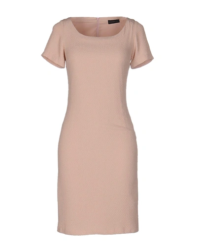 Shop Alessandro Dell'acqua Woman Mini Dress Light Pink Size 10 Viscose, Silk