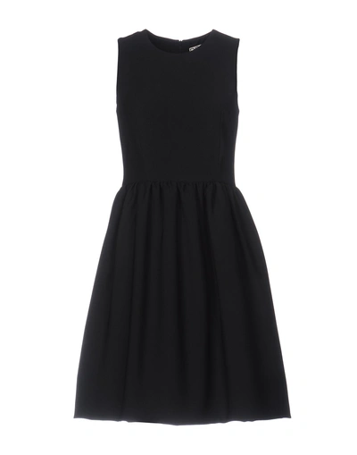 Shop Douuod Short Dress In Black
