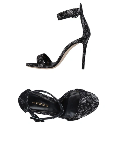 Shop Lerre Sandals In Black