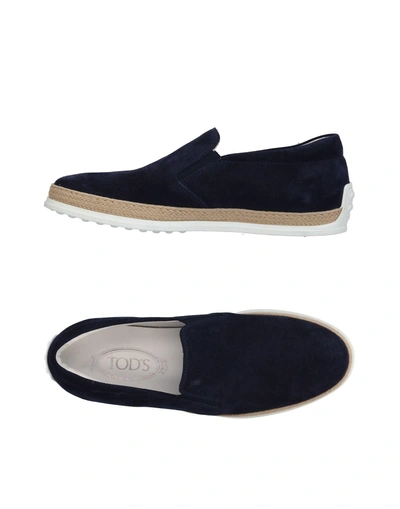 Tod's Espadrilles In Dark Blue