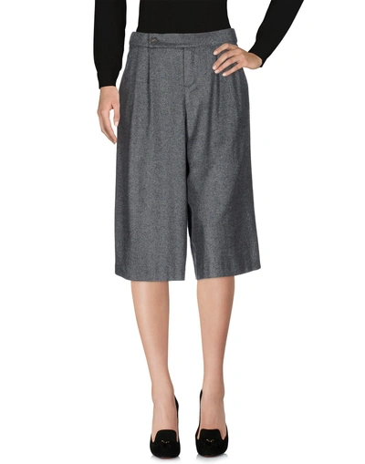 Shop Liu •jo Woman Pants Grey Size 8 Wool, Polyester, Polyamide