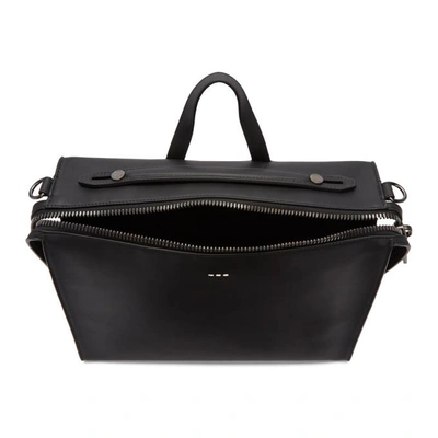 Shop Fendi Black Leather Lui Tote