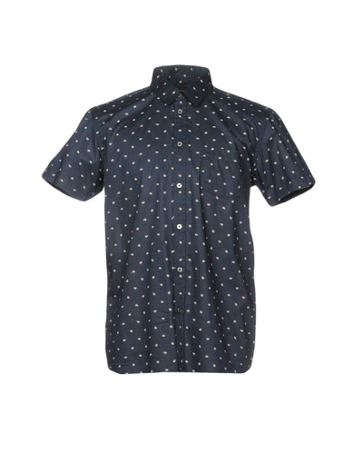 Shop Marc By Marc Jacobs Shirts In Dark Blue