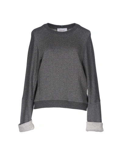 Shop Derek Lam 10 Crosby Sweatshirt In Grey