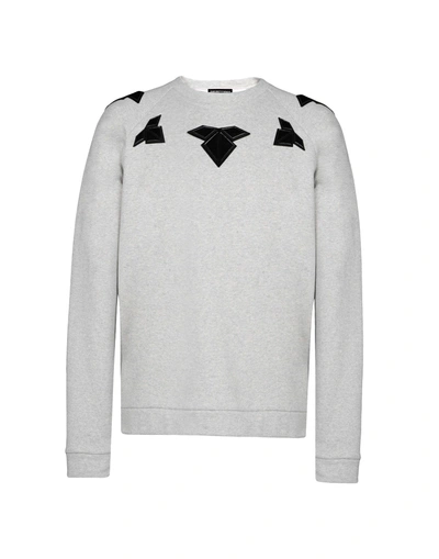 Shop Emporio Armani Sweatshirt In Grey