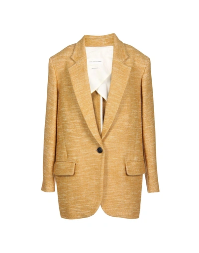 Shop Isabel Marant Étoile Blazer In Ocher