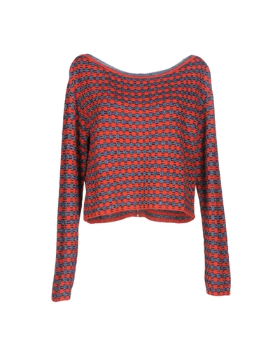 Shop Liu •jo Sweaters In Coral