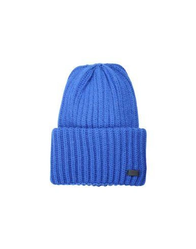 Shop Emporio Armani Hat In Blue
