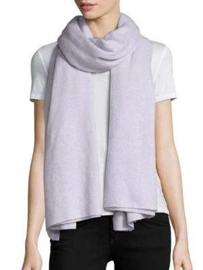 Shop White + Warren Cashmere Travel Wrap In Mocha Heather