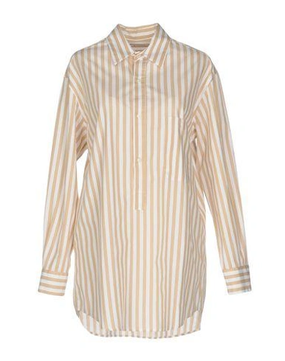 Shop Barena Venezia Striped Shirt In Sand