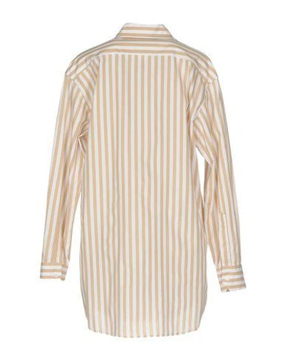 Shop Barena Venezia Striped Shirt In Sand