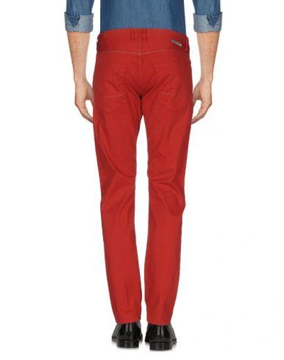 Shop Patrizia Pepe Pants In Red