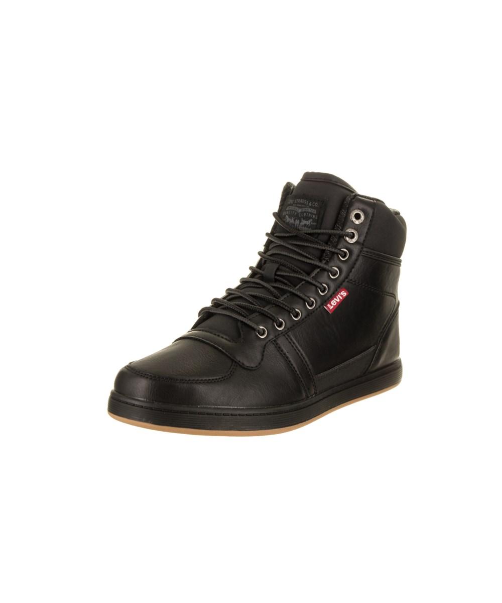 levi's men's stanton burnish high top sneaker
