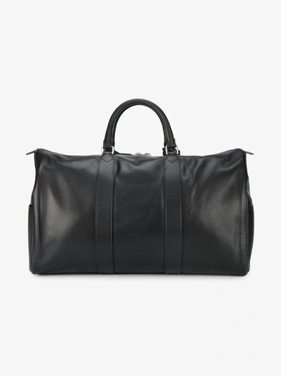 Shop Calvin Klein 205w39nyc Hanging Id Tag Duffle Bag In Black