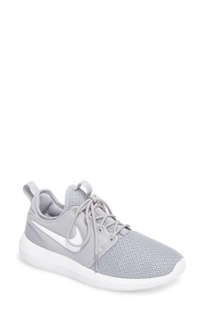 Shop Nike Roshe Two Sneaker In Wolf Grey/ White/ White