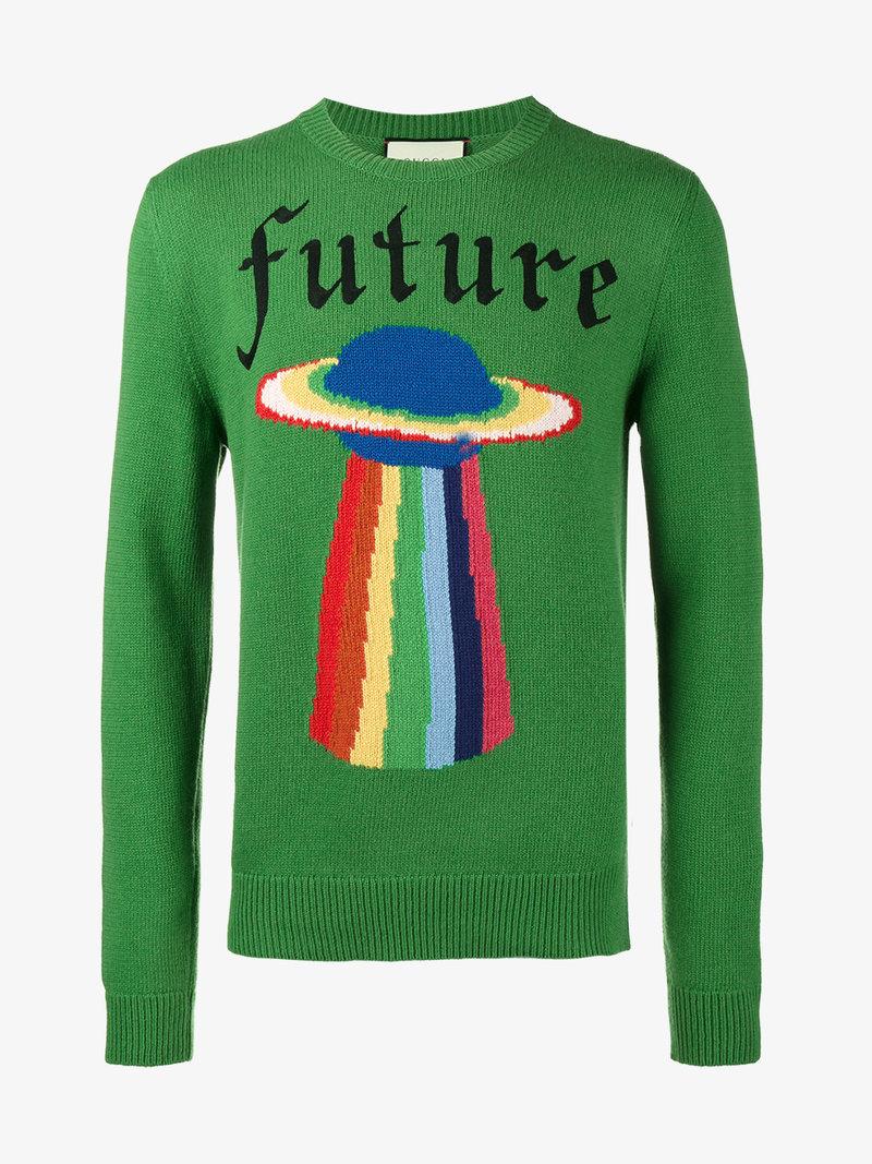 gucci ufo sweater