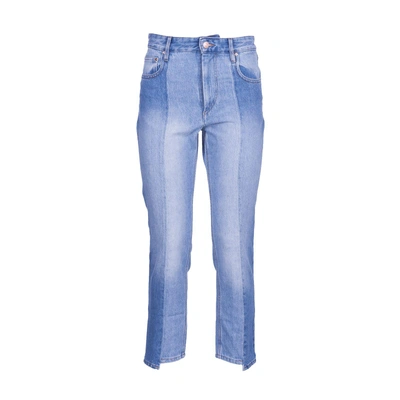 Shop Isabel Marant Étoile Clancy Jeans In Light Blue