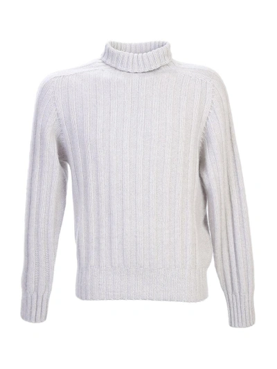 Shop Tom Ford Cashmere Turtleneck Sweater In Grey