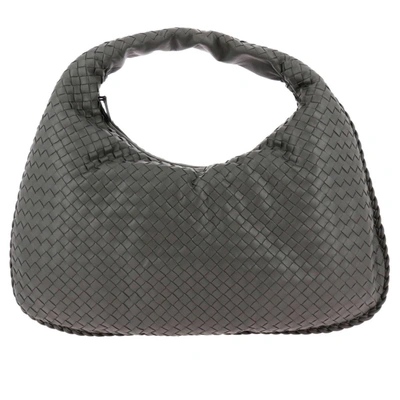 Shop Bottega Veneta Shoulder Bag Shoulder Bag Women  In Grey